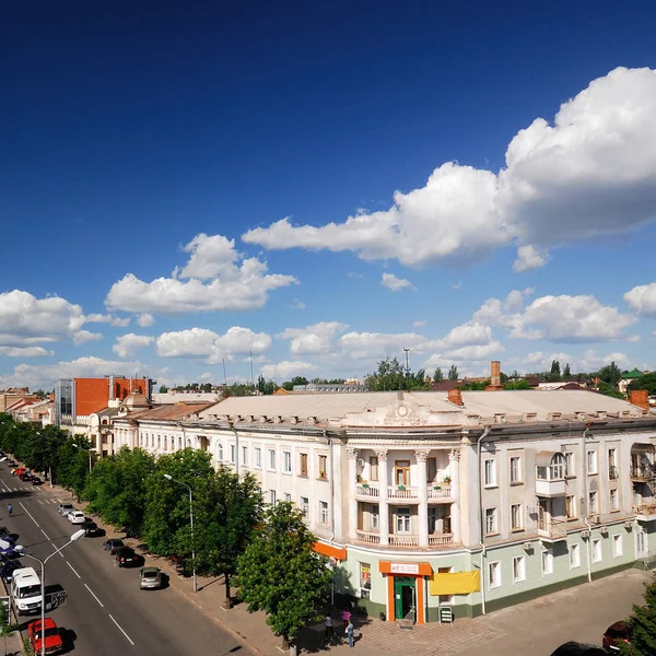 Kryvyi Rih, Ukrayna-20.05.2016:The şehrin eski kesiminde