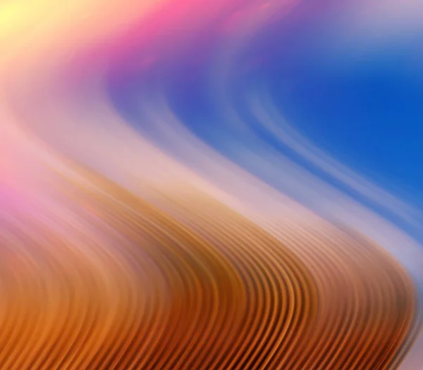 Abstracte Achtergrond Dynamische Gebogen Gekleurde Lijnen — Stockfoto