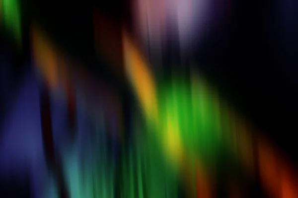 Fondo Borroso Manchas Colores Abstractos Líneas Una Oscuridad —  Fotos de Stock