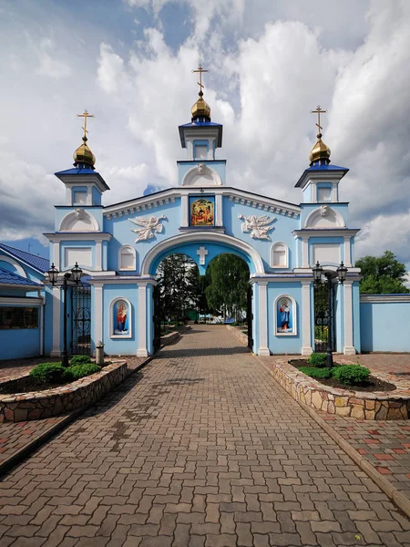 Kryvyi Rih Ukraine 2016 Ukrainskya Street Der Tempel Der Seligen — Stockfoto