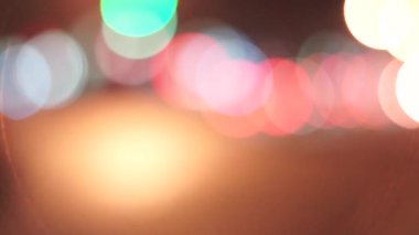 trafik ışıkları soyut bulanık görüntüleri