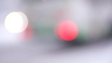 trafik ışıkları soyut bulanık görüntüleri