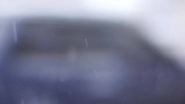 Rekaman Abstrak Kabur Dari Transportasi Jalan — Stok Video