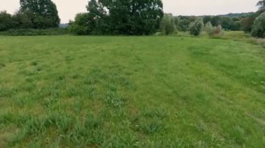 Sakin doğal manzara havadan görüntüleri