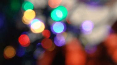 bulanık garland ışıkları kapat 