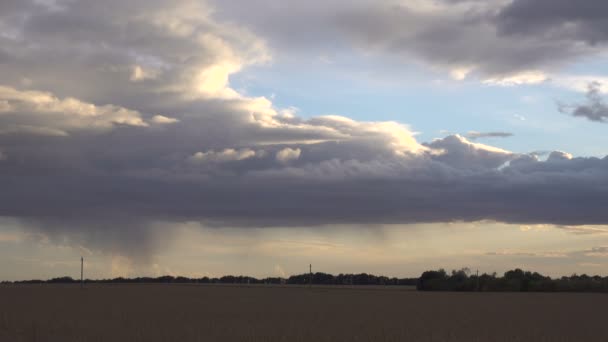 Belo Céu Colorido Pôr Sol — Vídeo de Stock