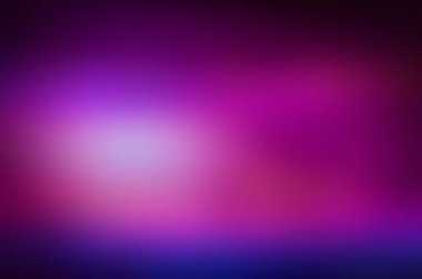 Koyu Anahtarda Soyut Bulanık Degrade Arka Plan. Mor, Kırmızı, Mavi Renkler ve Açık Nokta. Tasarımınız için Web banner. 