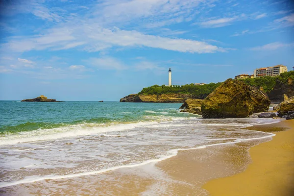 Biarritz Lighthouse Basque Country France — Stock Photo, Image