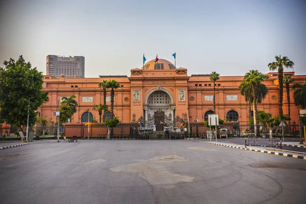 Museo Egizio Museo Del Cairo Edificio Nel Centro Del Cairo — Foto Stock