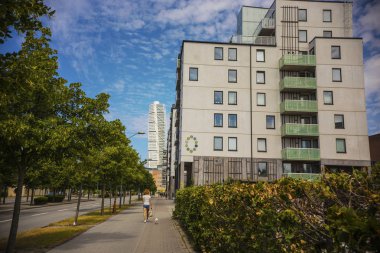 Malmo City, İsveç'te en yüksek binası gövde gökdelen dönüm