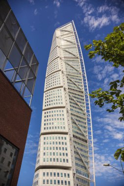 Malmo City, İsveç'te en yüksek binası gövde gökdelen dönüm