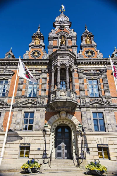 Radhuset Malm Old City Hall Vista Frontal Suecia — Foto de Stock