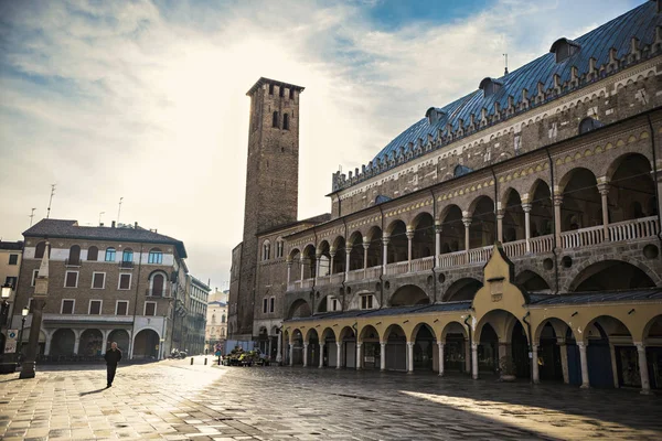 Stadhuis Het Historische Centrum Van Padua Padova Stad Genoemd Palazzo — Stockfoto