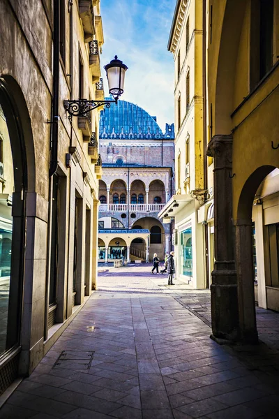 Câmara Municipal Centro Pádua Pádua Cidade Histórica Chamada Palazzo Della — Fotografia de Stock