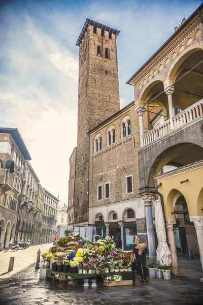 Stadhuis Het Historische Centrum Van Padua Padova Stad Genoemd Palazzo — Stockfoto