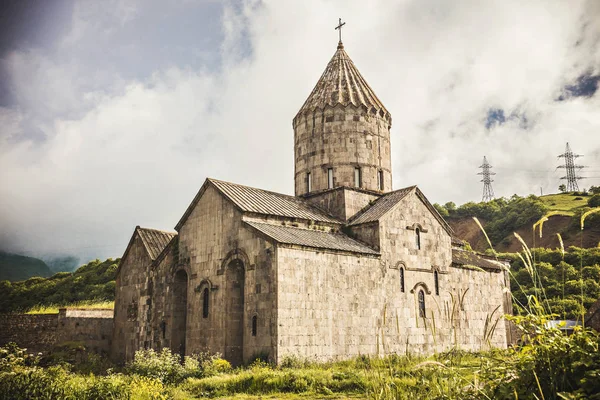 Monasterio Histórico Tatev Armenia Edificio Iglesia Tatev Armenia — Foto de Stock