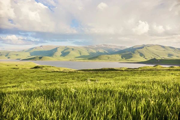 Panarama Spandaryan Reservoir Syunik Region Armenia Beautiful Lake Mountains Landscape — Stock Photo, Image