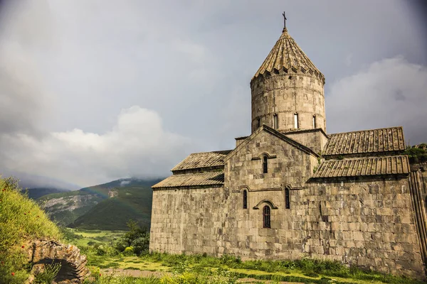 Татевский Исторический Монастырь Армении Здание Татевской Церкви — стоковое фото