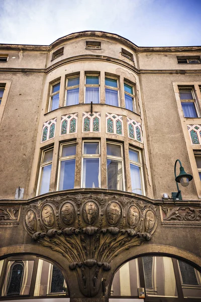 Sarajevo Bosnien Och Hercegovina Mars 2018 Gammal Byggnad Sarajevos Centrum — Stockfoto