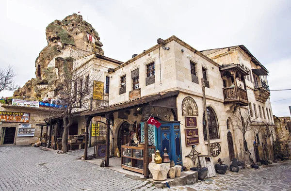 Ortahisar Turquía Diciembre 2018 Tienda Antigüedades Ortahisar Capadocia Turquía Muebles — Foto de Stock