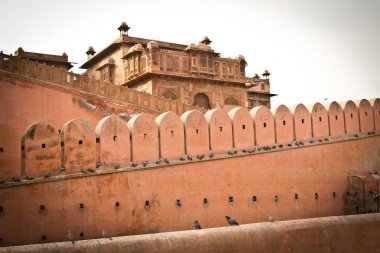 Bikaner, Hindistan - Aralık 2015: Bikaner Fort Rajasthan, Hindistan