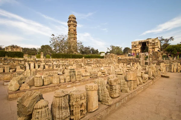 Chittaurgarh India December 2017 Chittorgarh Fort Rajasthan Biggest Fort India — Stock Photo, Image