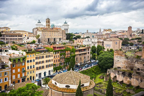 Rom Italien Mai 2018 Blick Auf Das Forum Romanum Foro — Stockfoto