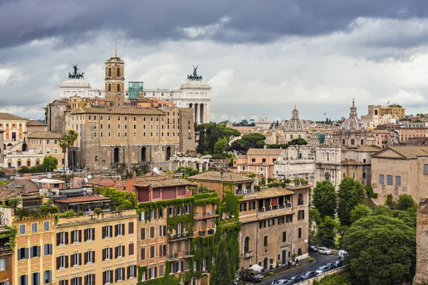 Rom Italien Mai 2018 Rom Stadtansicht Vom Roman Forum Foro — Stockfoto