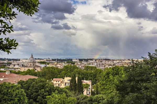 Rome Italy May 2018 Arial View Rome City Janiculum Hill — Stock Photo, Image