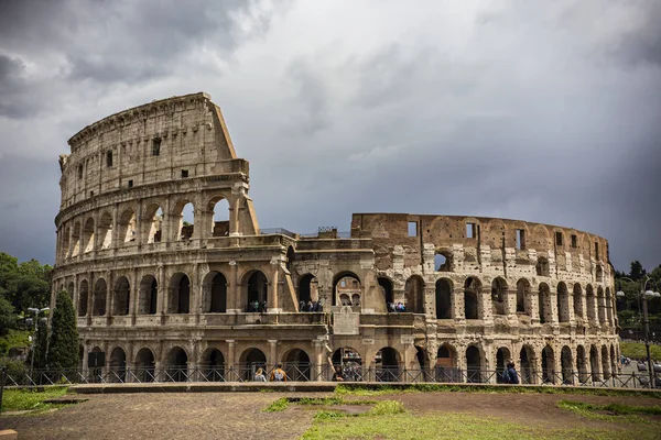 ローマ イタリア 2018 ローマ イタリアの古代ローマのコロッセオ — ストック写真