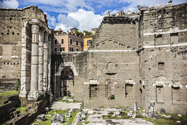 Rom Italien Mai 2018 Blick Auf Das Forum Romanum Foro — Stockfoto