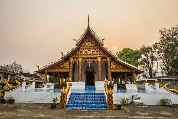 Luang Prabang Laos April 2019 Traditioneller Buddhistischer Tempel Luang Prabang — Stockfoto