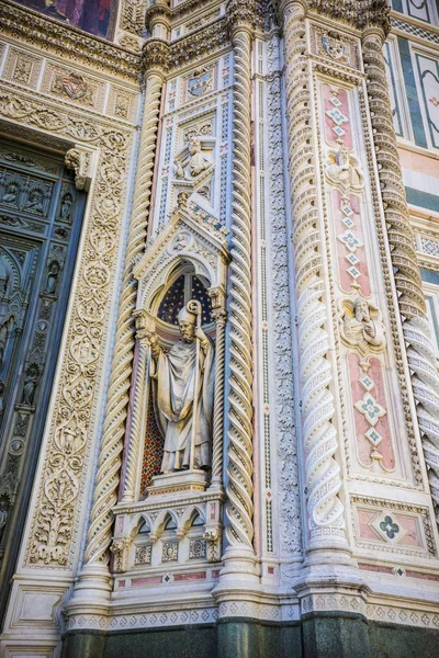 Florenz Italien Oktober 2018 Florenz Duomo Eingang Details Close View — Stockfoto