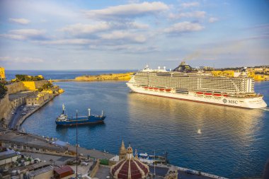 La Valletta Grand Harbour havadan görünümü, Malta