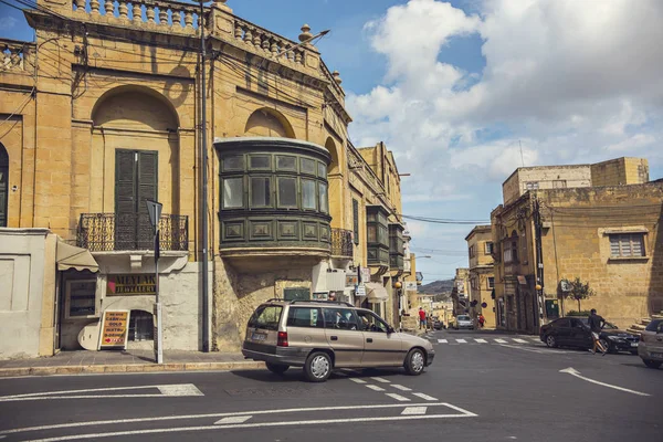 Rabat Malta Oktober 2018 Old Narrow Street Rabat Traditionell Maltesisk — Stockfoto