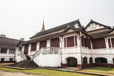 Luang Prabang, Laos 'taki Kraliyet Sarayı binası.