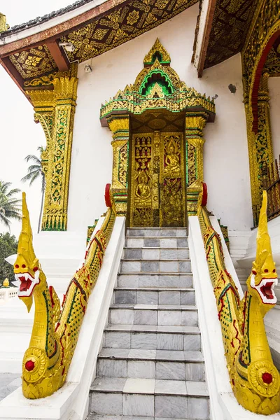 Haw Pha Bang Royal Temple Built Enshrine Phra Bang Buddha — Fotografia de Stock