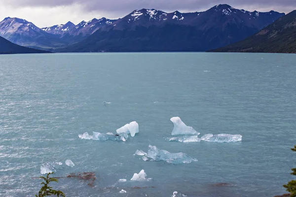 Beautiful Turqouise Lake Landscape National Park Parque Nacional Los Glaciares — 스톡 사진