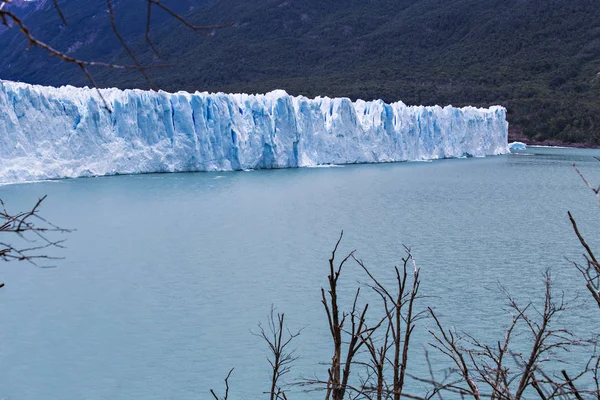 Perito Moreno Glacier Los Glaciers National Park Patagonia Argentina Blue — Stock fotografie