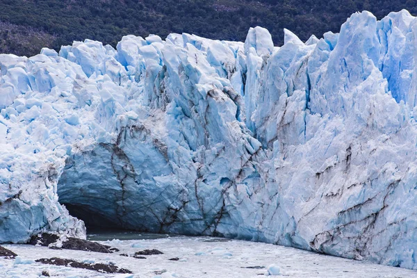 Lodowiec Perito Moreno Parku Narodowym Los Glaciers Patagonii Argentynie Niebieski — Zdjęcie stockowe