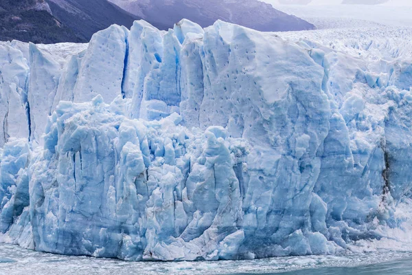 Perito Moreno Glacier Los Glaciers National Park Patagonia Argentina Blue — Stockfoto