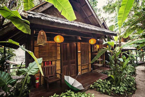 Luang Prabang Laos March 2019 Traditional Lao Style Villa Tropical — стоковое фото