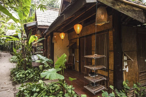 Luang Prabang Laos March 2019 Traditional Lao Style Villa Tropical — Stock Photo, Image