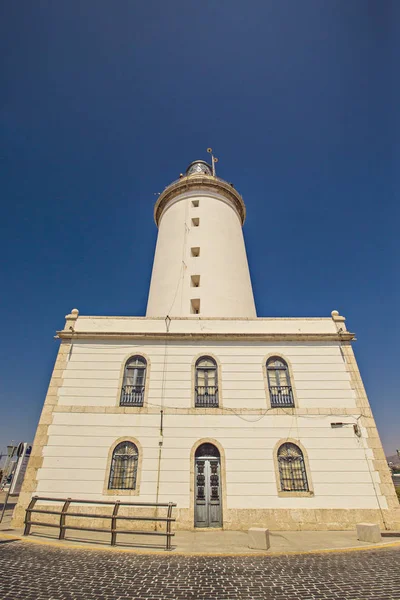 Malaga Espagne Juin 2019 Phare Malaga Farola Par Une Journée — Photo