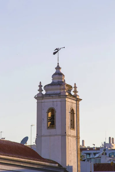 Albufeira Igreja Matriz Mother Church Beautiful Old Town Church Albufeira — 图库照片