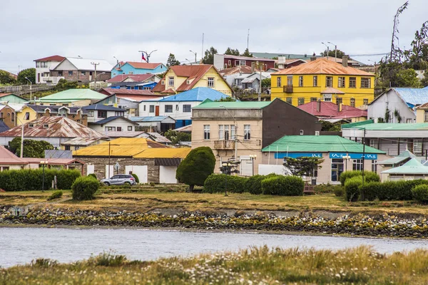 포르베니르 2019년 마갈란스 안티카 칠레나 지역의 대명사 공동체와 지방의 수도인 — 스톡 사진