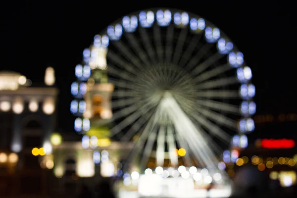 Fragment Ferris Wheel Night Ferris Wheel Eliminated Night City — Stockfoto
