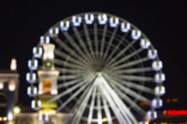 Fragment Ferris Wheel Night Ferris Wheel Eliminated Night City — Φωτογραφία Αρχείου