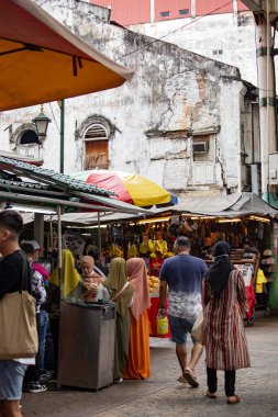 Colorful traditional street at China town, Kuala Lumpur, Malaysia