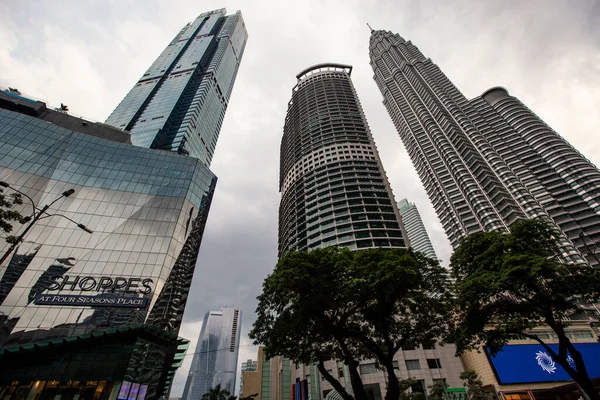Kuala Lumpur Downtown Skyscrapers Kuala Lumpur Malaysia — ストック写真